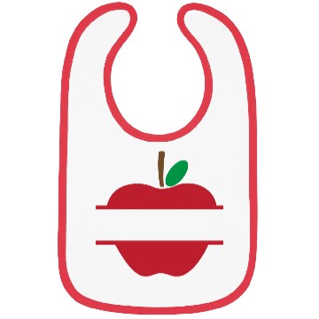 Discover Teacher Monogram, teacher name Bibs