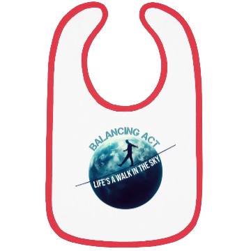 Discover Celestial Balance: Life’s Skyward Journey Bibs