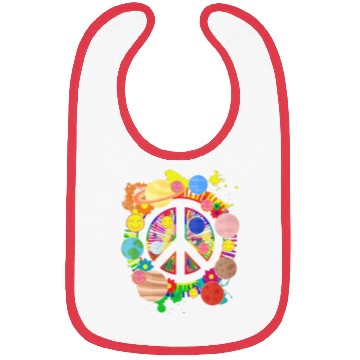 Discover Peace Planet Bibs
