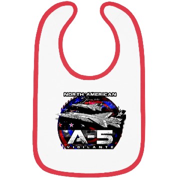 Discover A5 Vigilante Carrier-Based Supersonic Bomber Aircr Bibs