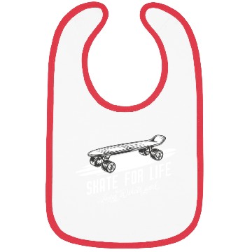 Discover Skateboard Skate For Life Skateboarder Bibs