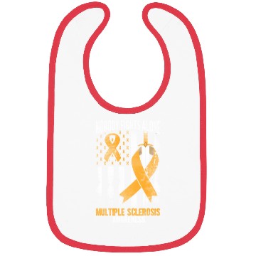 Discover multiple sclerosis awareness us flag Bibs