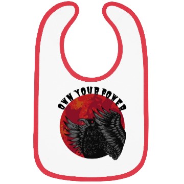 Discover Own your power bold eagle Bibs