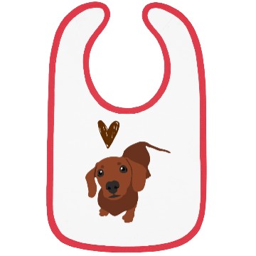 Discover Dachshund Bibs, Funny Gift for Dachshund Lover