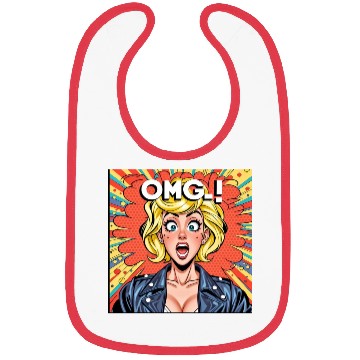 Discover OMG Funny comics Bibs