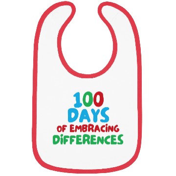 Discover 100 Days Of Embracing Differences Cool Education Bibs