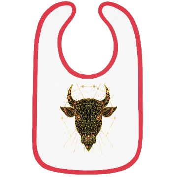 Discover Minotaur Bull Taurus Zodiac Bibs
