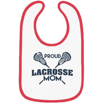 Discover Proud Lacrosse Mom Passion Is Gift cool Bibs