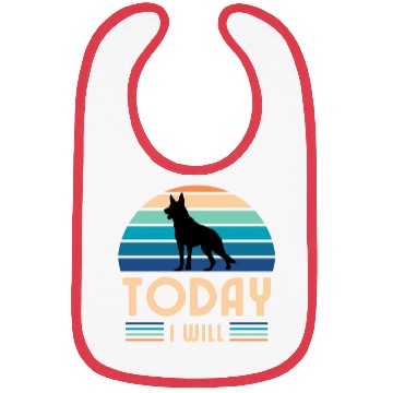 Discover German Shepherd dog, Today I will Bibs