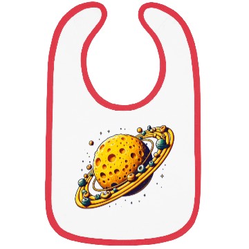Discover Galaxy Mac and Cheese | Sci-fi Comfort Food Gifts Bibs