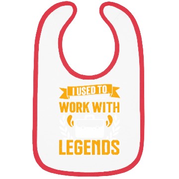 Discover Retirement I Used to Work With Legends Farewell Bibs
