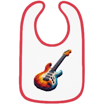 Discover Pixel Guitar Bibs