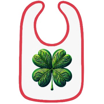 Discover Four Leaf Clover Bibs