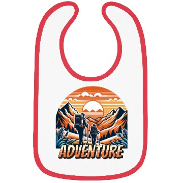 Discover Hiking Outdoor Camping Adventure Bibs