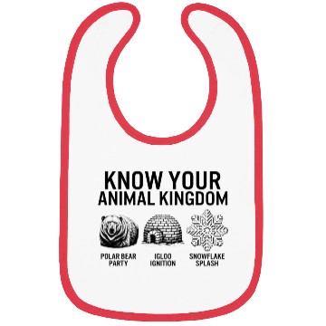 Discover Winter Bibs, Know Your Animal Kingdom Polar Bear