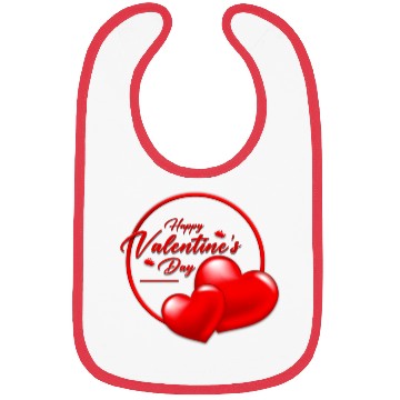 Discover Valentine's Day. Bibs