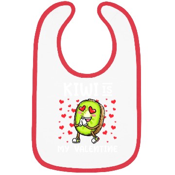 Discover Kiwi Is My Valentine Fruit Valentines Day Bibs