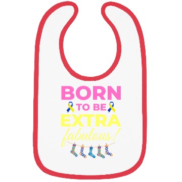 Discover Down Syndrome Awareness Extra Fabulous Bibs