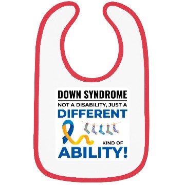 Discover Down Syndrome Awareness Different Ability Bibs