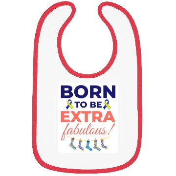 Discover Down Syndrome Awareness Extra Fabulous Bibs