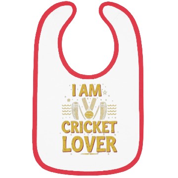 Discover i am cricket lover Bibs