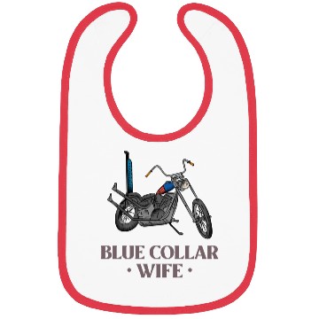Discover Blue Collar Wife Motorcycle Bibs