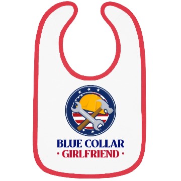 Discover Blue Collar Girlfriend Bibs