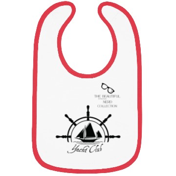 Discover YACHT CLUB Design by Tavia Linen Bibs