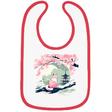 Discover Sakura Serenity Bibs