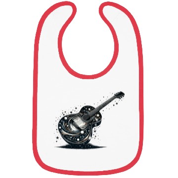 Discover Retro Style Guitar for Guitarists Bibs