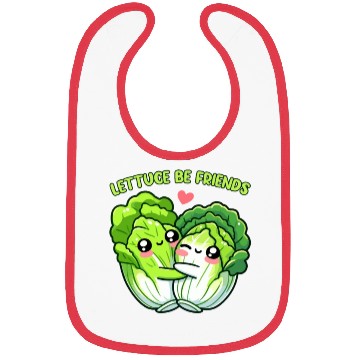 Discover Lettuce Be Friends | Vegan Food Bibs