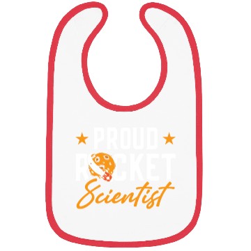 Discover Proud Rocket Scientist Planet Space Ride Gift Bibs