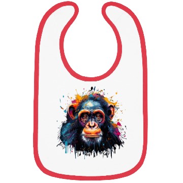 Discover Street Art Monkey Urban Rap Street Monkey Bibs