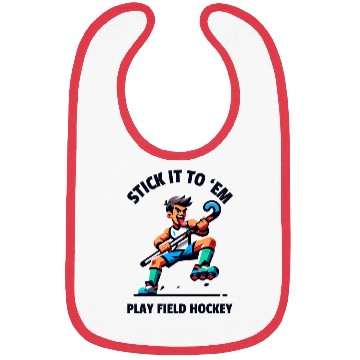 Discover Dynamic Field Hockey Player Design Bibs