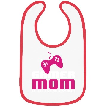Discover Gamer Mom Video Games Gaming Lover Mother Player Bibs