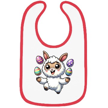 Discover Easter Llama Juggling Bibs