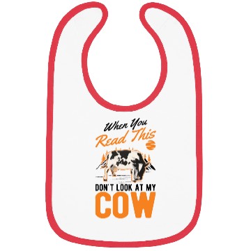 Discover Cow Gift Farmer Cattle Breeder Cows Bibs
