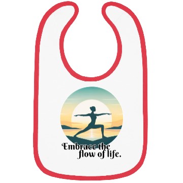Discover Sunrise Yoga Pose Bibs