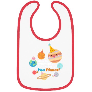 Discover You Planet! Pun Bibs