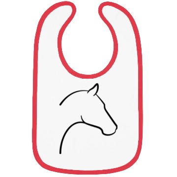 Discover Horse Head Icon Outline Bibs