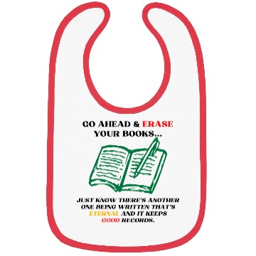 Discover Eternal History Book Bibs
