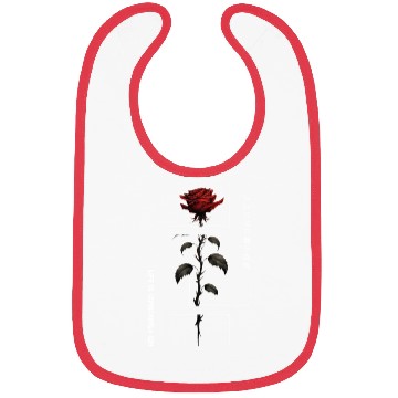 Discover Life Is Constantly Sin Rose Japanese Script Bibs