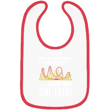 Discover Roller Coaster Fan Bibs