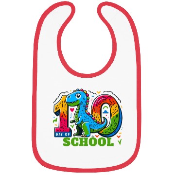 Discover 100 Days Of School Bibs