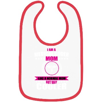 Discover Medical Coder Mom Bibs