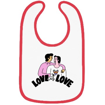 Discover I Love You Bibs