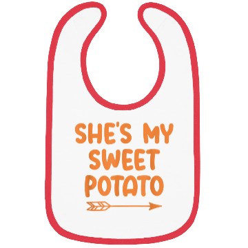 Discover My Sweet Potato Couple Women Bibs