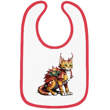 Discover dragon cat Bibs