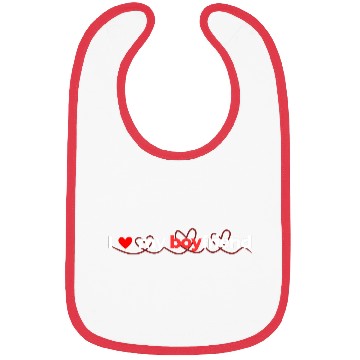 Discover i love my boyfriend Bibs