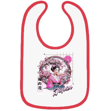 Discover Sakura Serenity Bibs